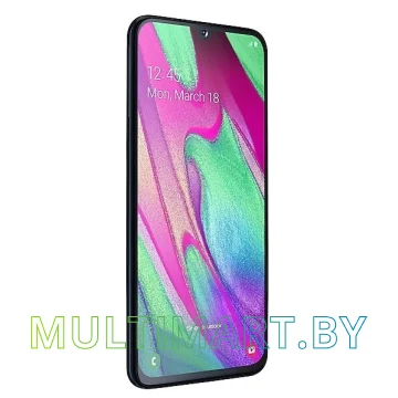 Смартфон Samsung Galaxy A40 4GB/64GB (черный) картинка 4